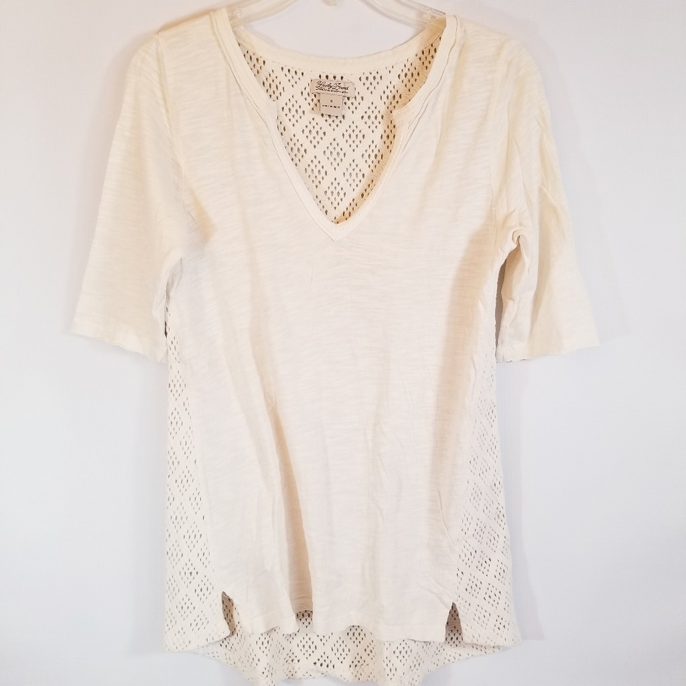 Lucky Brand | Knitted Back Shirt - Picture 5 of 8